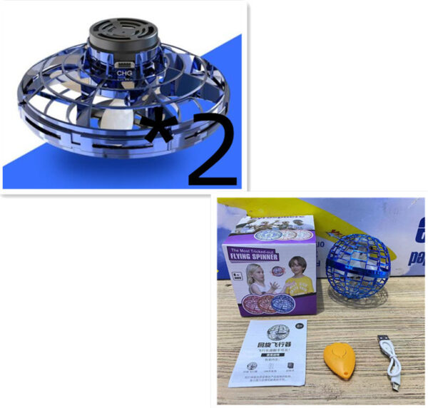 Rotating Flying GyroAircraft Induction Drone Toy - Image 2